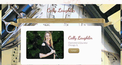 Desktop Screenshot of callyclarinet.com