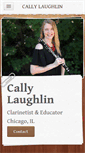Mobile Screenshot of callyclarinet.com
